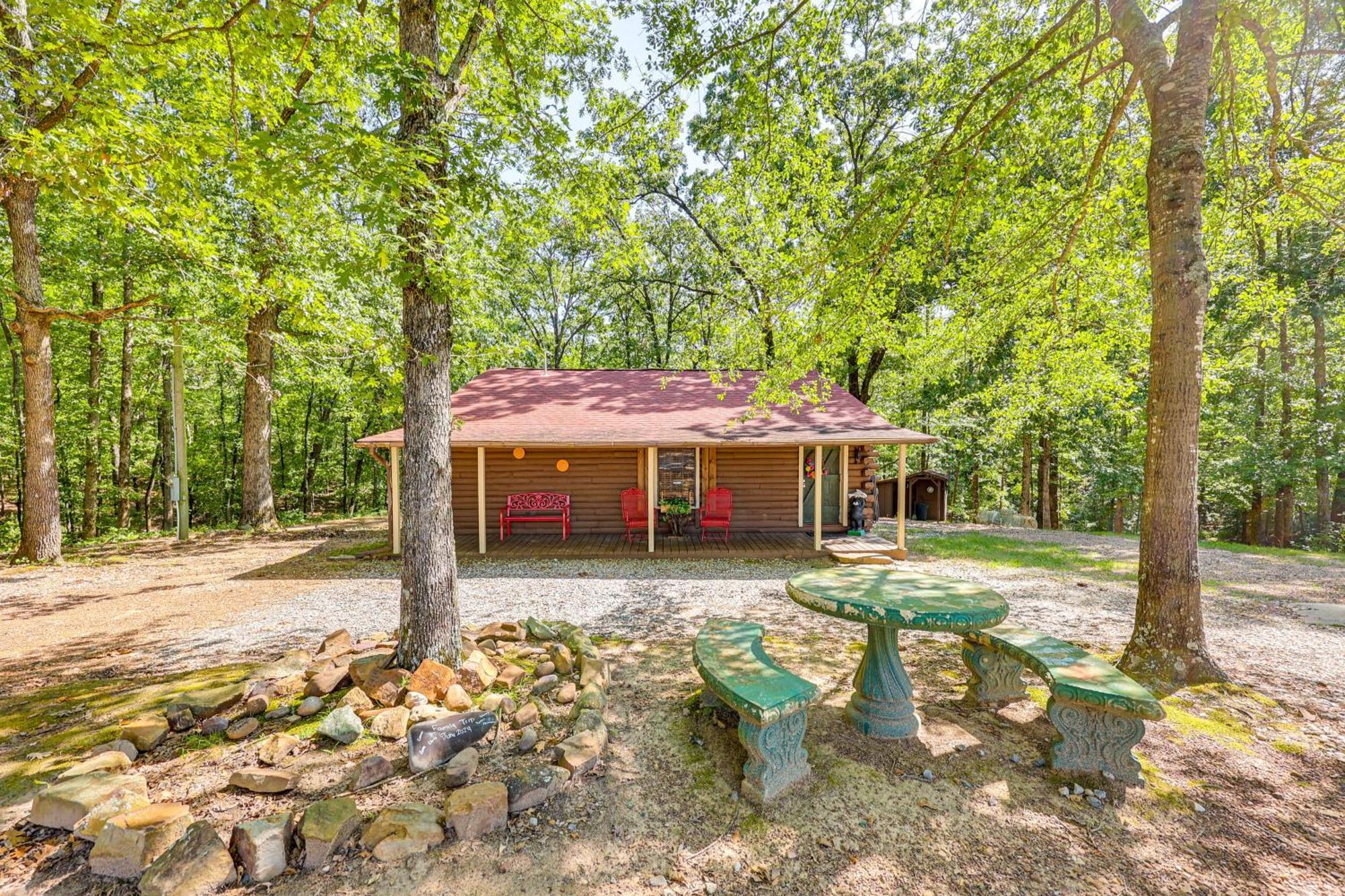 Arkansas Log Cabin Rental Near Lake Greeson! Mount Moriah Eksteriør bilde