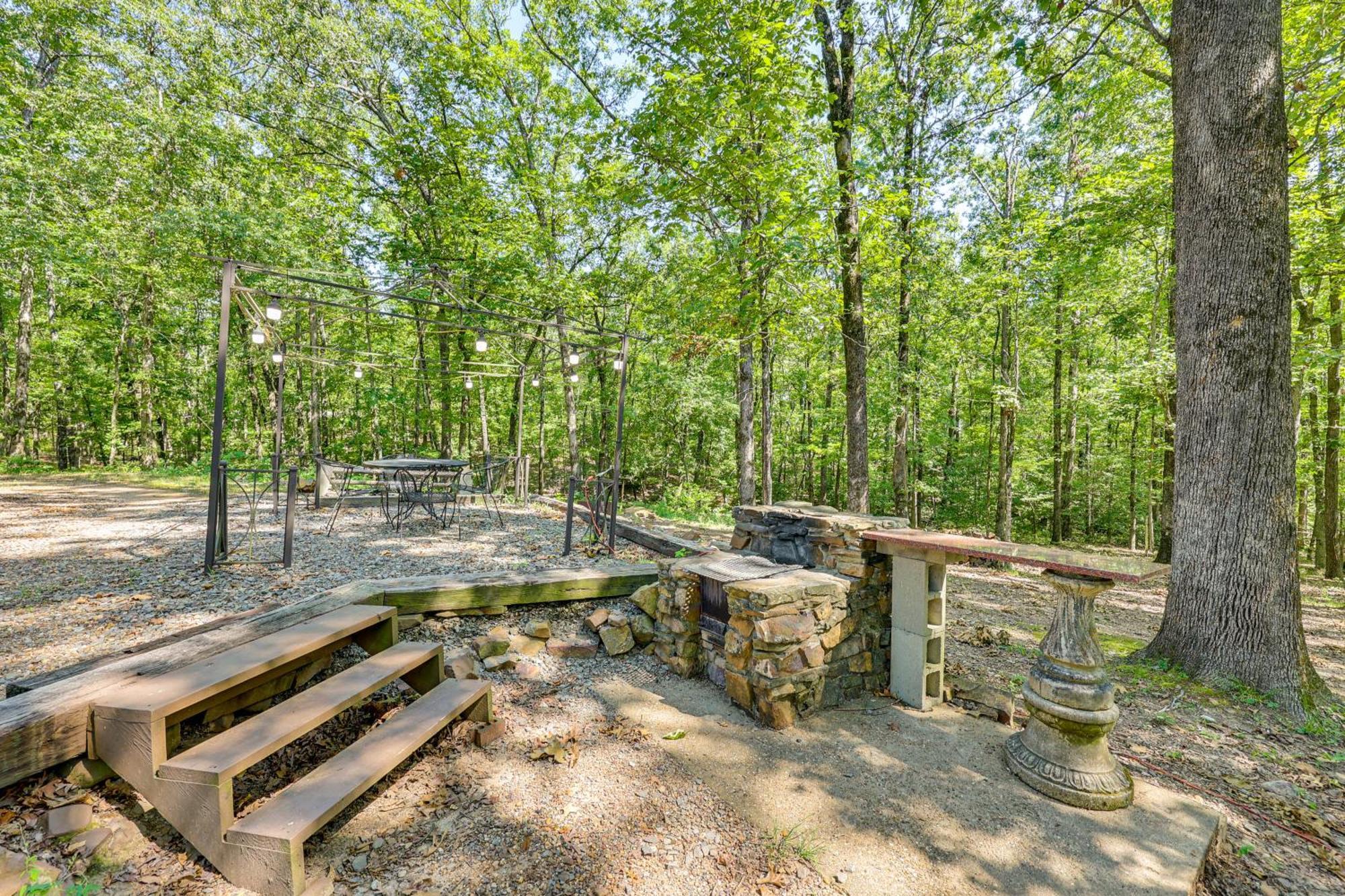 Arkansas Log Cabin Rental Near Lake Greeson! Mount Moriah Eksteriør bilde