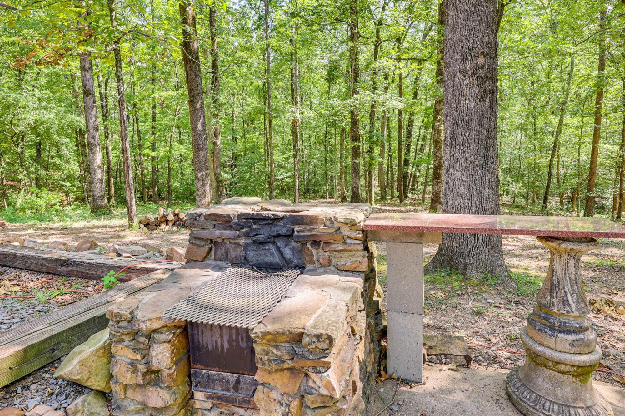 Arkansas Log Cabin Rental Near Lake Greeson! Mount Moriah Eksteriør bilde