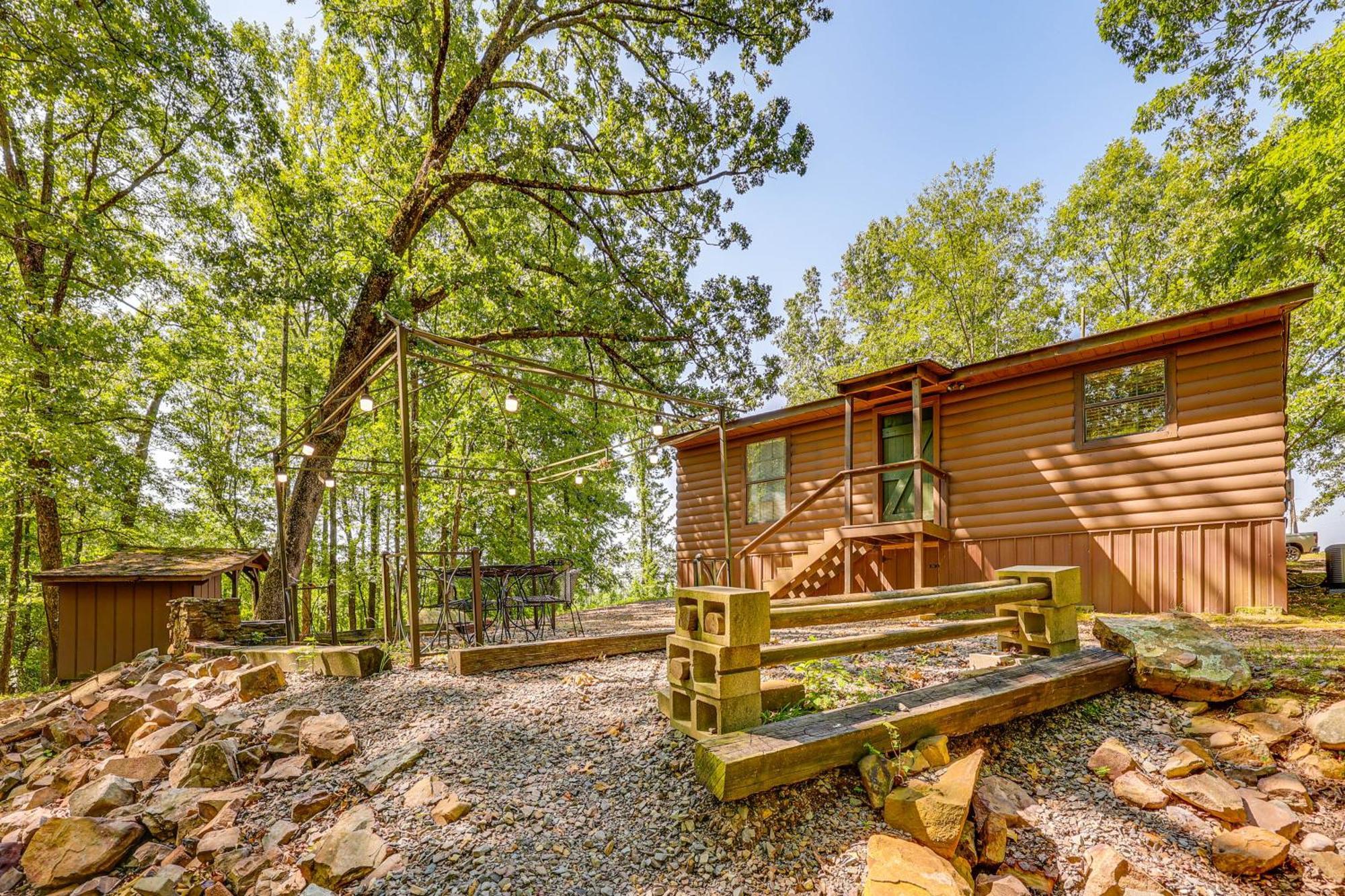 Arkansas Log Cabin Rental Near Lake Greeson! Mount Moriah Eksteriør bilde