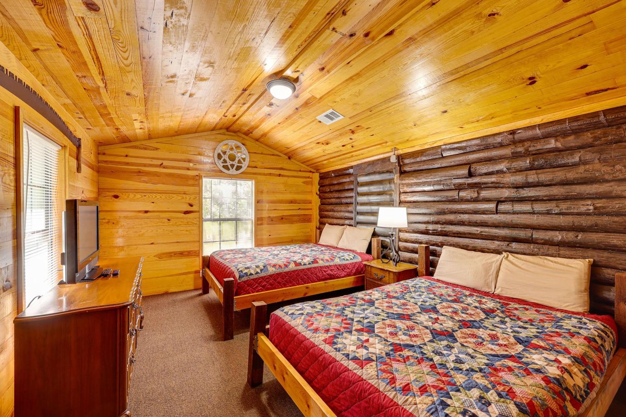 Arkansas Log Cabin Rental Near Lake Greeson! Mount Moriah Eksteriør bilde
