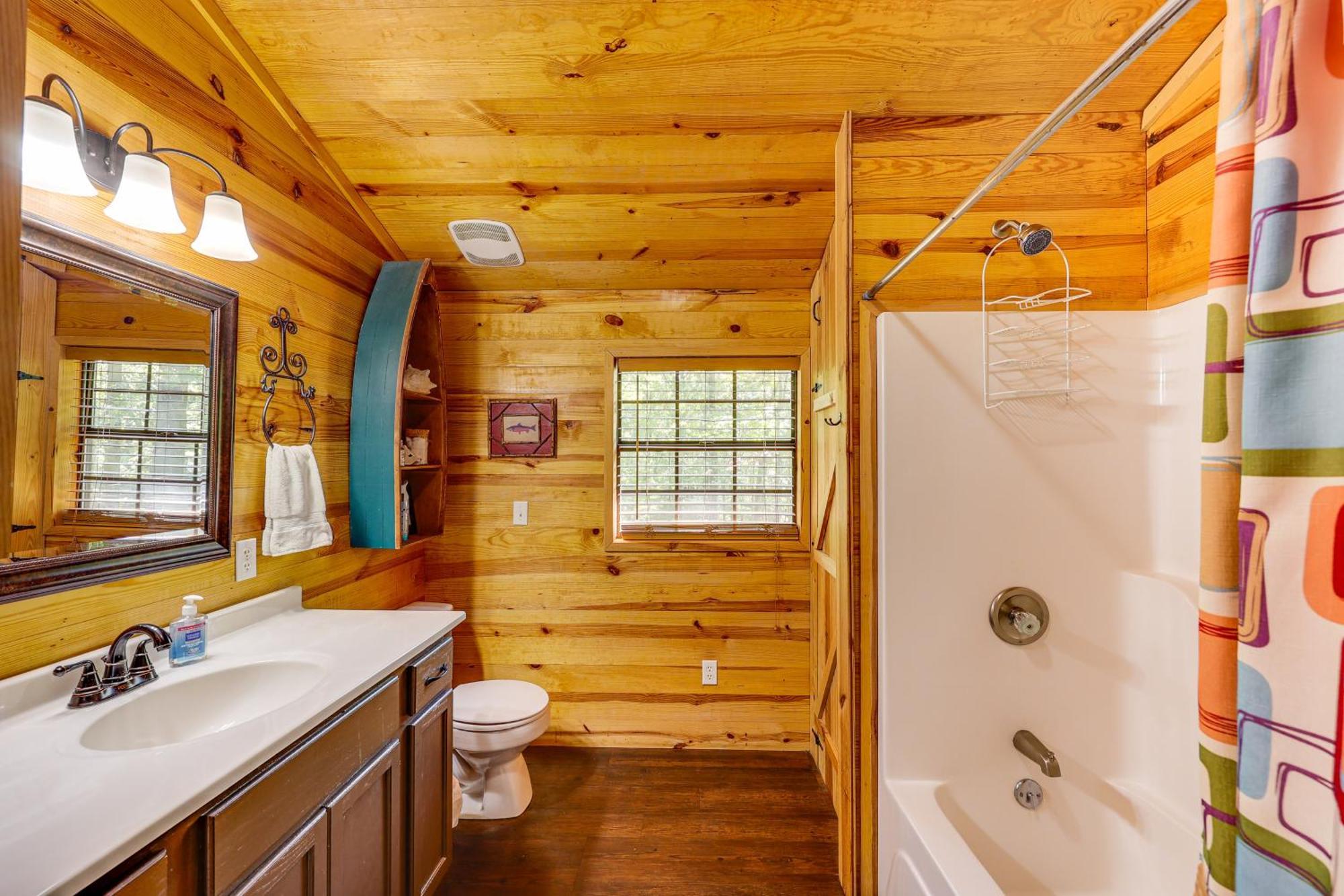 Arkansas Log Cabin Rental Near Lake Greeson! Mount Moriah Eksteriør bilde