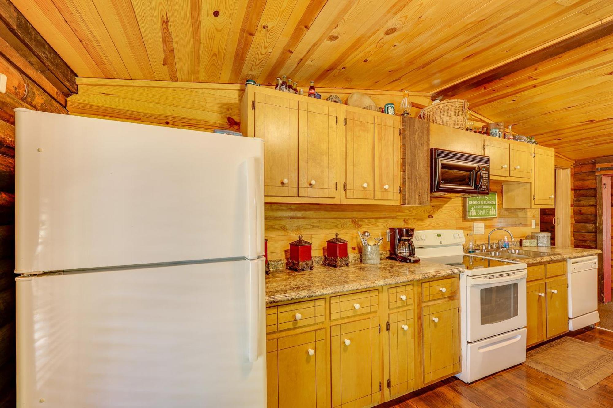 Arkansas Log Cabin Rental Near Lake Greeson! Mount Moriah Eksteriør bilde
