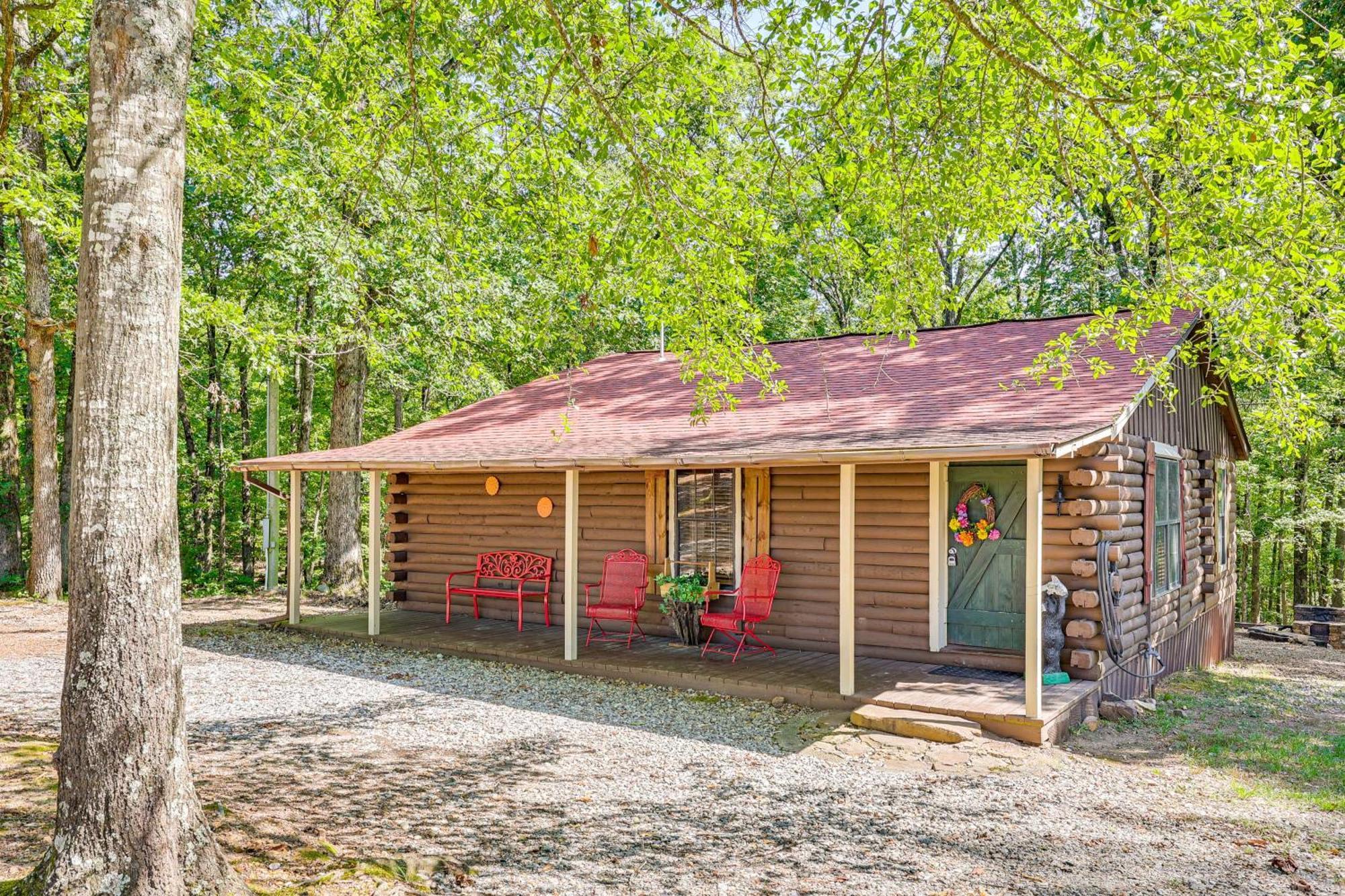 Arkansas Log Cabin Rental Near Lake Greeson! Mount Moriah Eksteriør bilde